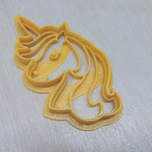 cookie cutter - unicorn home fantasy kitchen cookies sharp 3d print model - Mito3D