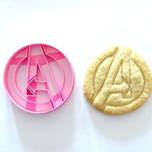 cookie cutter avengers home cutters cutting biscuits 3d print model - Mito3D