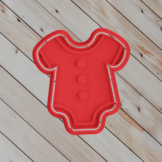 cookie cutter baby clothes cookies bakery fondant cakes decoration gift masses biscotti sugar decorating homemade decorated 3d print model - Mito3D