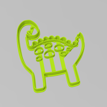 cookie cutter baby dino dinosaur cutting 3d print model - Mito3D