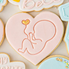 cookie cutter baby shower 3d print model - Mito3D