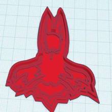 cookie cutter batman home 3d print model - Mito3D
