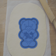 biscoito cortador Urso decoração 3d print model - Mito3D