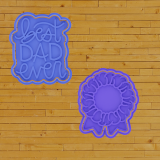 kurabiye kesici iyi baba cevap vermek fondan Kekler hediye kitleler dekorasyon biscotti çerezart şekerli kurabiyeler Süslü 3d print model - Mito3D