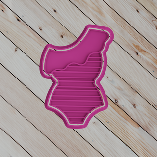 cookie cutter bikini cookies bakery fondant cakes decoration gift masses biscotti sugar decorating homemade decorated 3d print model - Mito3D