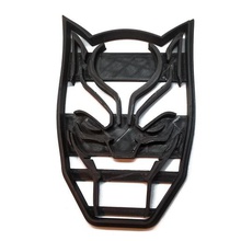 cookie cutter black panther art sharp cookies mould 3d print model - Mito3D