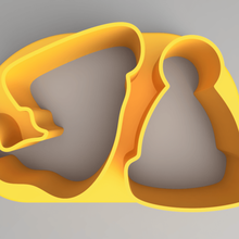 cookie cutter bobble hat 2x1 autodesk fusion 360 baking bakingcookies tools christmas cookiecutter cookies cutters fusion360 xmas kitchen_dining 3d print model - Mito3D