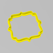 cookie cutter bullet frame marco vi eta fondant home sharp framework vignette 3d print model - Mito3D