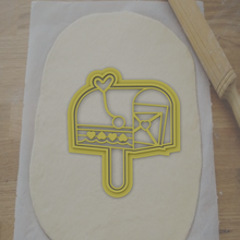 biscuit coupeur boites lettres décoration 3d print model - Mito3D