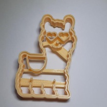 cookie cutter calls hearts sharp flame heart 3d print model - Mito3D