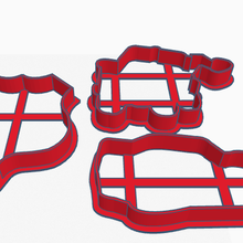Galleta cortador coches mcqueen relámpago material compañero 3d print model - Mito3D