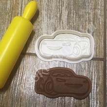 cortador de galletas cars rayo mcqueen casa los productos panadería el molde coches cookie 3d print model - Mito3D