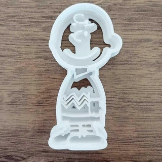 cookie cutter charlie brown kitchen mixer charliebrown snoopy 3d print model - Mito3D