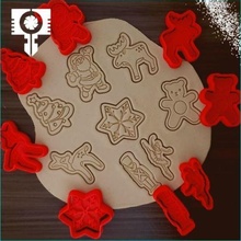 cookie cutter christmas 3d biscoito molde cortador 3d print model - Mito3D