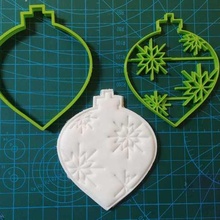 cookie cutter christmas decoration snowflake fondant 3d print model - Mito3D