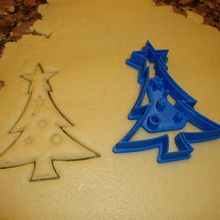 cookie cutter christmas tree home 3d print model - Mito3D