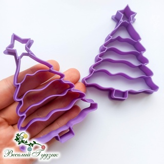 cookie cutter christmas tree candy cane 3d print model - Mito3D