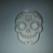 cookie cutter coconut skull home cutting 3d print model - Mito3D