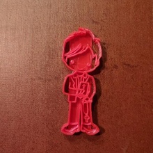 Galleta cortador comunion niño cortante religión comunión chico 3d print model - Mito3D