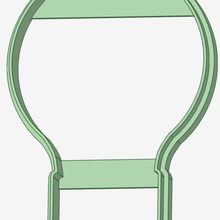 cookie cutter contour lamps tool light bulbs 3d print model - Mito3D