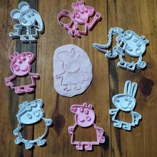cookie cutter cortantes peppa pig various 3d print model - Mito3D