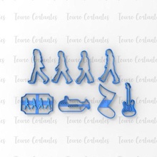 cookie cutter beatles guitarre submarine cutting mould 3d print model - Mito3D