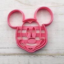 cookie cutter mickey mouse cookies mass bakery deco children boy girl cake shop disney minnie 3d print model - Mito3D