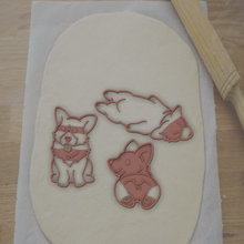 cookie cutter dogs 3d print model - Mito3D