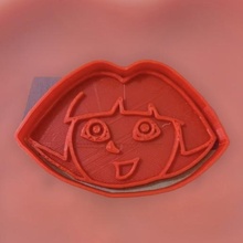 kurabiye kesici Dora kaşif 3d print model - Mito3D