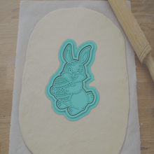 cookie cutter easter bunny 3d print model - Mito3D