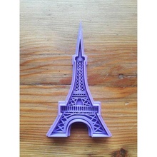 biscotto taglierina eiffel Torre Parigi frese fondente forno biscotti 3d print model - Mito3D