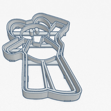 cortador de cookie elefante pocoyo elly biscoito a casa sharp 3d print model - Mito3D