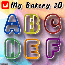 cookie cutter emporte-pi ce alphabet cutters home bakery letters ausstecher biscuits cookies sharp my3d mybakery3d 3d print model - Mito3D