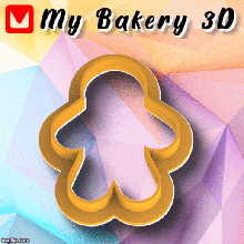 cookie cutter emporte-pi ce basic shape 2 home my3d mybakery3d bakery forms basics butterfly buterfly ginger moon flower tulip campaign bell square carre tulipe papillon cloche ausstecher biscuits cutters cookies sharp 3d print model - Mito3D