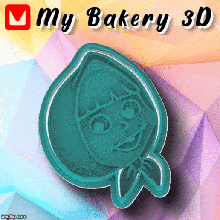 Galleta cortador emporte pi ce masha oso cortadores my3d mybakery3d panadería kek ausstecher galletas dibujos animados 3d print model - Mito3D