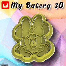cookie cutter emporte-pi ce mickey mouse home my3d mybakery3d bakery ausstecher biscuits cookies cutters minnie disney 3d print model - Mito3D