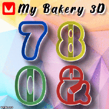 cookie cutter emporte-pi ce numero di casa frese sharp i la panetteria biscotti ausstecher nomi numeri my3d mybakery3d 3d print model - Mito3D