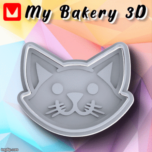 cookie cutter emporte-pi ce pet cutters my3d mybakery3d bakery kek ausstecher biscuits cookies dog cat footsprint bone house 3D print model - Mito3D
