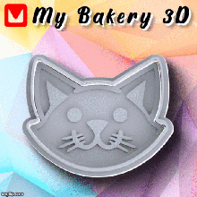 biscuit coupeur emporte pi animal compagnie coupeurs my3d mybakery3d boulangerie kek ausstecher biscuits chien chat empreinte OS 3d print model - Mito3D