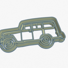 el cortador de la galleta granja camión cortante galletita camioneta estanciera casa furgoneta cookie 3d print model - Mito3D