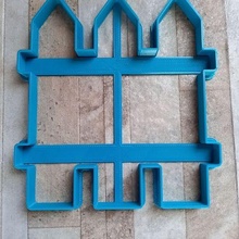 cookie cutter fence 3d print model - Mito3D