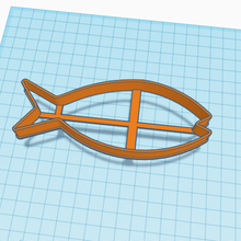 cookie cutter fish home bakery 3d print model - Mito3D