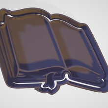 cookie cutter fondant book cutters cookies cokies booklet 3d print model - Mito3D