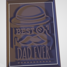 cookie cutter fondant father's day 4 various potato cookies 3d print model - Mito3D