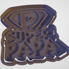 cookie cutter fondant father's day super dad various potato cookies 3d print model - Mito3D