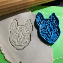 cookie cutter fortnite drift mask cutting + stamping home logo game ps4 3d print model - Mito3D