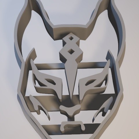 fortnite masque de coupeur biscuit à l'emporte-pièce art 3D print model - Mito3D