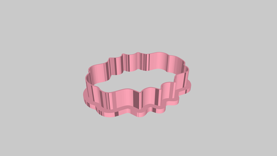 cookie cutter frame 3  3d print model - Mito3D