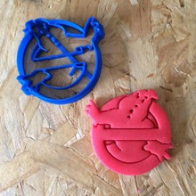 cookie cutter ghostbusters dough ghost hunter 3d print model - Mito3D