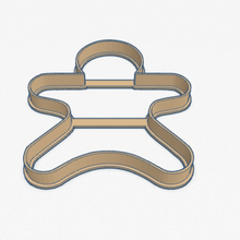 taglierina del biscotto di pan zenzero gingerbread cookie cutter casa sharp lo 3d print model - Mito3D